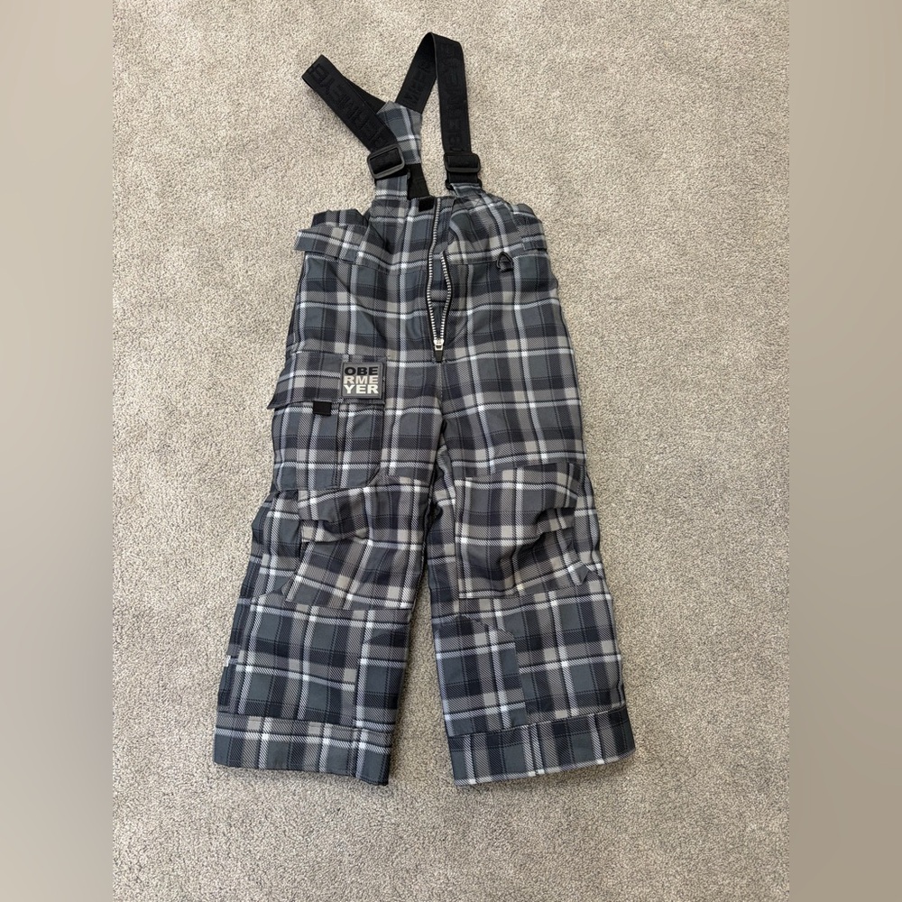 Obermeyer Volt Kid Print Snow Bibs